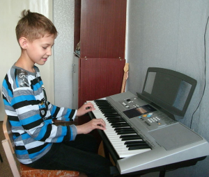 Keyboard lesson