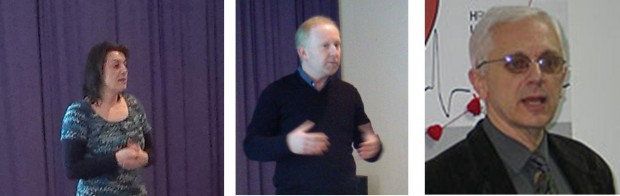 Left-Right: Marina Grubić, PhD, Prof Hrvoje Hećimović, PhD, MD and Prof Ivan Bielen