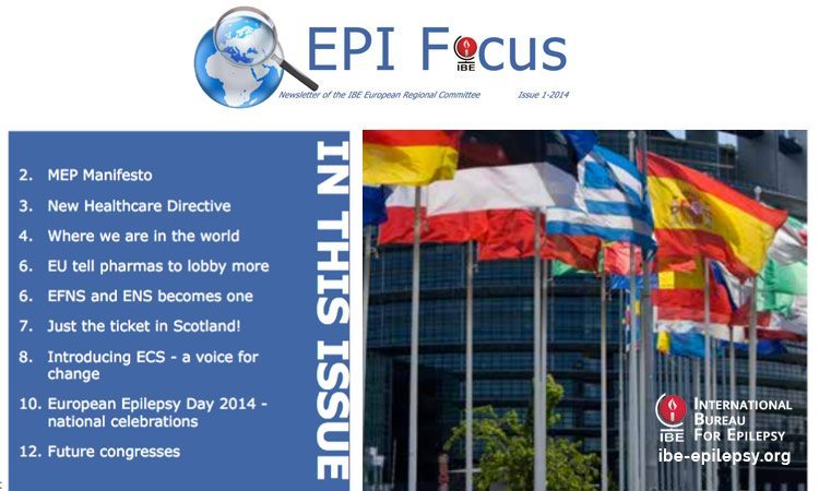 EPIFocus Issue 1 – 2014 - ibe-epilepsy