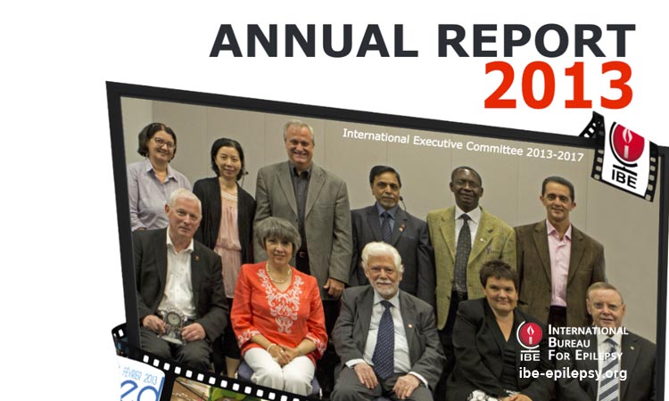 Annual Report 2013 - Ibe-epilepsy